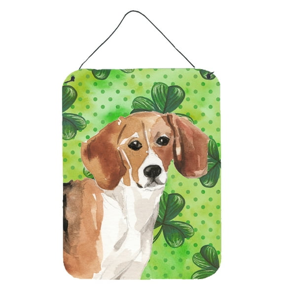 Beagle St. Patricks Wall or Door Hanging Prints