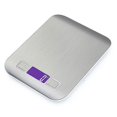 thumbnail image 1 of Dww-smart Digital Scale With Lcd Display For Kitchen Stainless Steel, 5kg/11lbs, Multifunctional Food Scale, Silver Color, 1 of 4