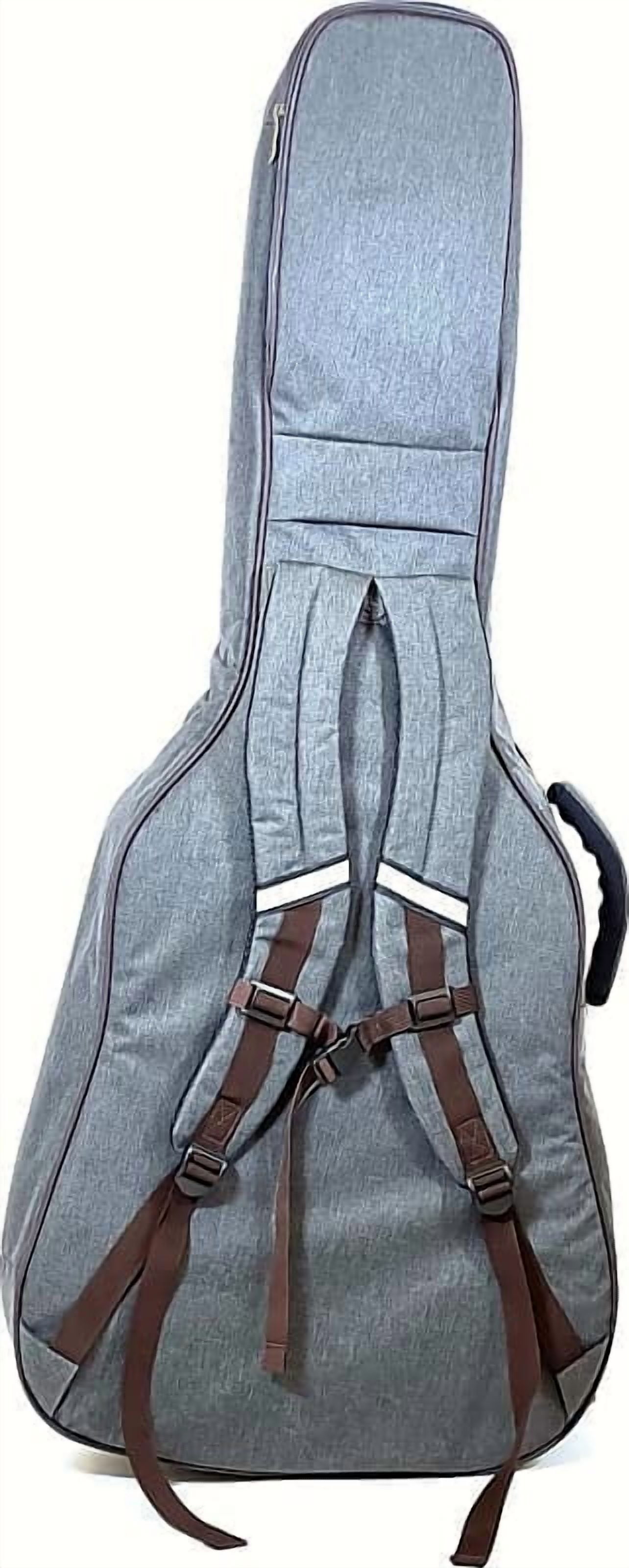 Barton GSP Messenger Electric Guitar Gig Bag, Fossil Gray