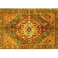 thumbnail image 1 of Ahgly Company Indoor Rectangle Persian Yellow Traditional Area Rugs, 3' x 5', 1 of 4