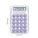 thumbnail image 3 of Calculadora de escritorio de 8 dígitos con botones grandes de caramelo | Diseño transparente y atractivo para estudiantes y la escuela | Mini calculadora portátil para oficina y hogar, 3 of 8