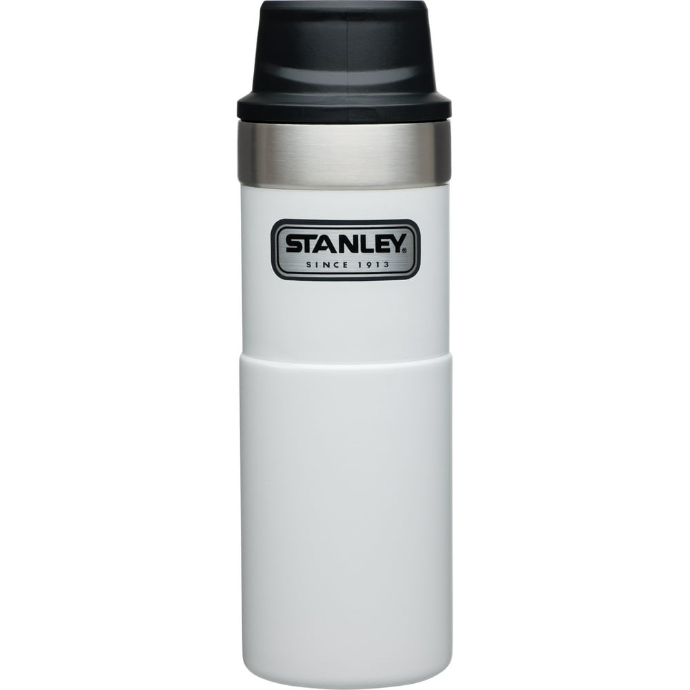 Stanley Classic 16oz TriggerAction Travel Mug White