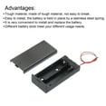 thumbnail image 4 of Uxcell Battery Holder Box, 2 Slots 6" Wire Lead with ON/OFF Switch with Cover Battery 4Pcs, 4 of 6