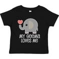thumbnail image 3 of Inktastic My Geema Grandma Loves Me Boys or Girls Toddler T-Shirt, 3 of 5