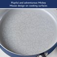 thumbnail image 5 of Farberware Disney Bon Voyage 4.5 Quart Ceramic Nonstick Saute Pan with Helper Handle and Lid, Dishwasher Safe, Blue, 5 of 18