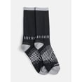 thumbnail image 2 of Wrangler Men's Tough Flex Light Compression Crew Socks, 6-Pack, Sizes 6-12, 2 of 5