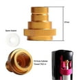 thumbnail image 2 of Compatible with CO2 soda water bubbler double quick adapter, compatible with soda machine tank conversion device, 2 of 5