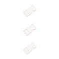 thumbnail image 2 of Transemion 10pcs Clasp Belt Buckles Designed To Life Easier Wherever Are Multi-Color white 3Set, 2 of 6