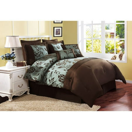 Discontinued Vcny Home Aurora 8 Piece Floral Bedding Comforter