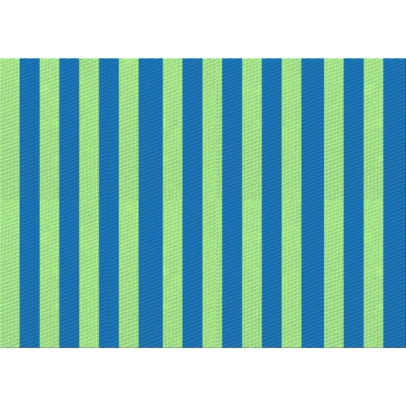 Ahgly Company Machine Washable Indoor Rectangle Transitional Blue Area Rugs, 6' x 9'