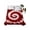 Red, variant on Red Ombre Queen Size Flat Sheet, Wrinkleproof & Fadeproof Cooling Flat Bed Sheet Only, Farmhouse Chic Tie Dye Abstract Retro Art Breathable Soft Bedding Top Sheets 90 x 102 Inches
