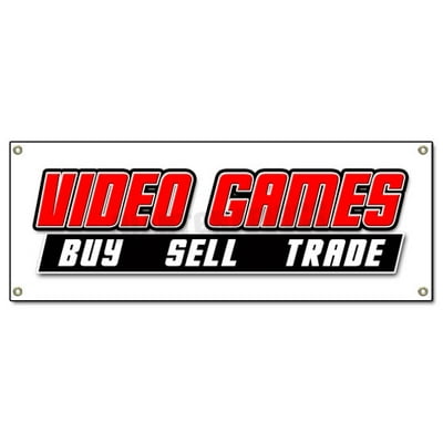 Buy Video Game Trade and Rental Banner Sign at Ubuy Lebanon