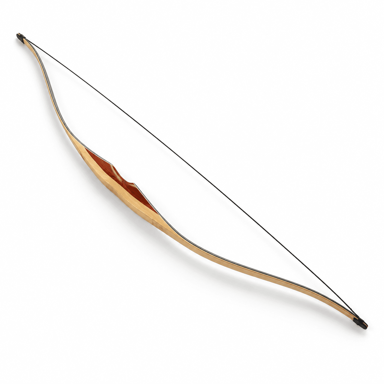 54 Traditional Laminated Archery Bow Right 15lb Fits 15-55 Lbs for Teens and Adults