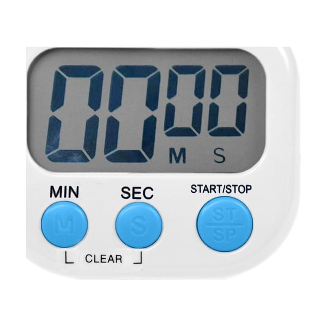zanvin Home Appliances Digital Kitchen Timer, Classroom Timers for Teachers Kids, Count up Countdown Timer with ON/Off for Cooking Baking Homework Game Exercise,2.83x2.56 Inch