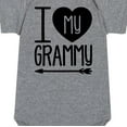 thumbnail image 3 of Instant Message - I Heart My Grammy - Infant Baby One Piece, 3 of 6
