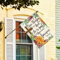 thumbnail image 2 of SM-XLHN Fall Thanksgiving House Flag 28x40 Inch Double Sided, Give Thanks to The Lord Harvest Holiday Yard Outdoor Decorative Flag, 2 of 8