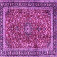 thumbnail image 1 of Ahgly Company Indoor Square Persian Purple Traditional Area Rugs, 7' Square, 1 of 4