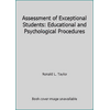Assessment of Exceptional Students: Educational and Psychological Procedures [Hardcover - Used]