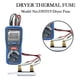 thumbnail image 2 of 12pcs Dryer Fuse Parts Life Appliances Washing Machine Fuse Fuse 3392519 For /, 2 of 5