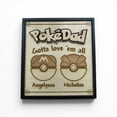 thumbnail image 4 of Fathers Day Gift for Dad, PokeDad Sign, Custom Engraved Anime TCG Wood Sign, Personalized Dad Gift with up to 6 Kid's Names, Choose from 9 TCG Balls, Perfect for Father's Day or Birthday, 4 of 6