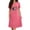 Hot Pink, variant on American Flag Nightgowns for Women Short Sleeve Sleep Dress Plus Size 2026 July 4th Patriotic Nightshirt USA Printed Loungewear