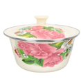 thumbnail image 1 of MesaSe Lard Storage Basin Enamel Bowl with Lid Thicken Egg Mixing Basin Kitchen Supply, 1 of 6