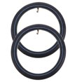thumbnail image 1 of ifundom 2Pcs Durable Black Replacement Inner Tube for Bike Scooter Electric Wheel Tire Accessory, 1 of 6