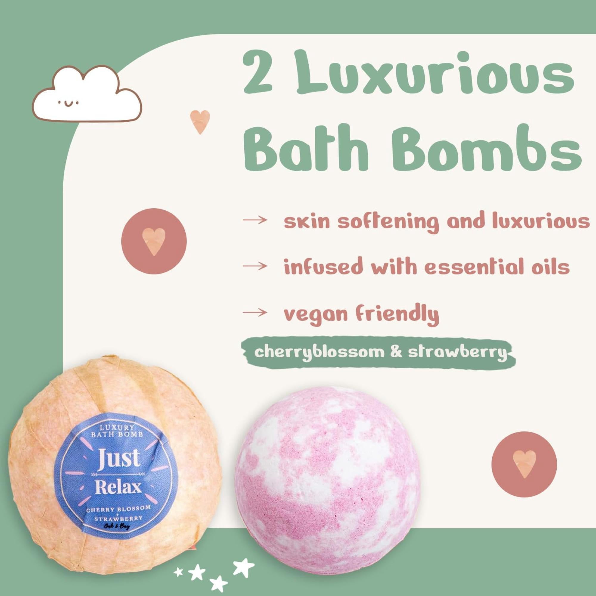 Luxury Baby Shower Gift Set for New & Expecting Moms – 4-Year Memory Journal, Bath Bombs, Cozy Socks and More – Thoughtful Pregnancy Gift
