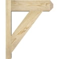 thumbnail image 3 of Ekena Millwork 6"W x 18"D x 22"H Traditional Rough Sawn Craftsman Outlooker, Douglas Fir, 3 of 4