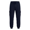 thumbnail image 7 of Yungyresw Fall Joggers Pants For Men Drawstring Waist Warming Tapered Athletic Trousers Soft Comfortable Casual Cargo Pants Navy XL, 7 of 7