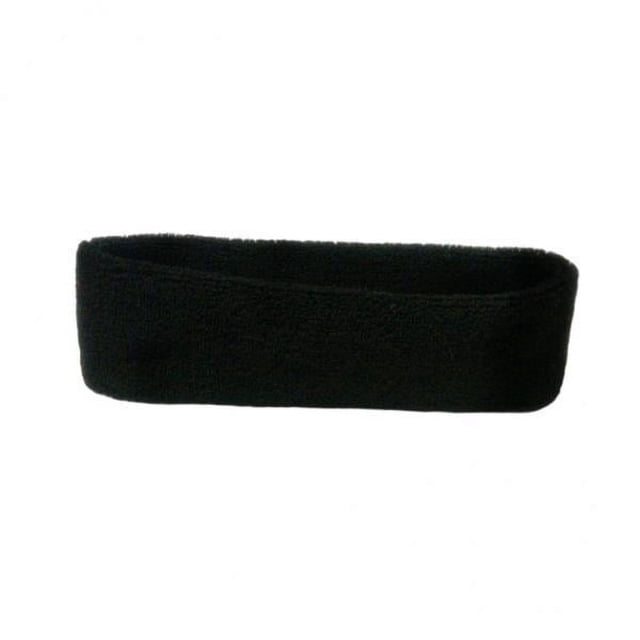 Toalla Diadema deportiva Strade Fareast Limited Elástico fino para lavado Salón de baño Negro 3 piezas