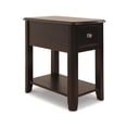 thumbnail image 4 of Signature Design by Ashley Contemporary Breegin Chairside End Table Almost Black, 4 of 9