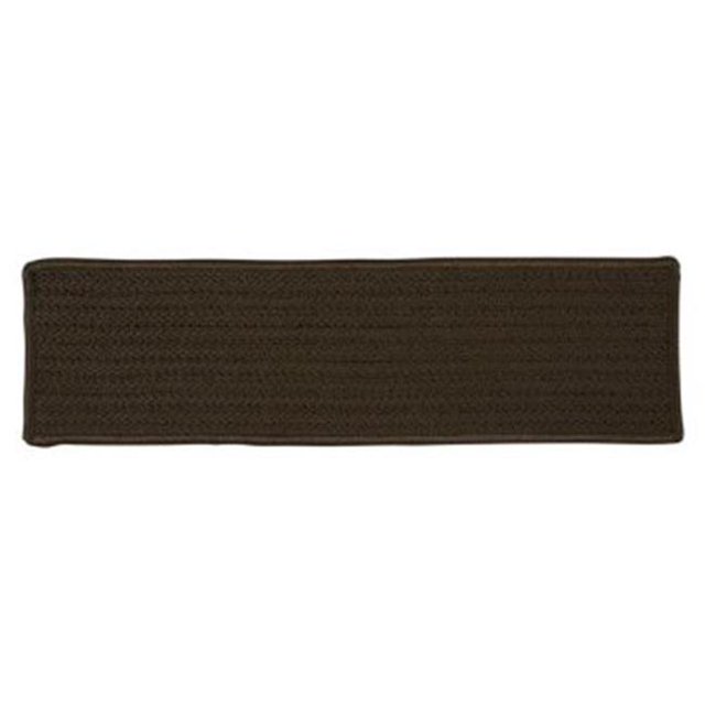 Colonial Mills H413A008X028SX Simply Home Solid - Mink Stair Tread - single Rug