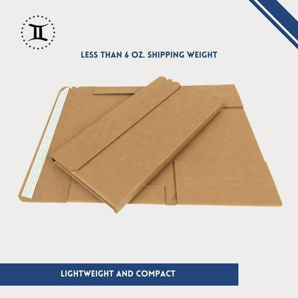 Gemini Comic Supply Graded Comic Mailers 8.125x13x.5 Pack of 10