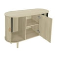 thumbnail image 3 of Accent Cabniet with Doors, Modern Large Console Table with Storage, Freestanding Sideboard Cabinet for Living Room, Entryway, Hallway, 3 of 7