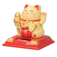 thumbnail image 3 of Solar Waving Cat With Plastic Material, Handcrafted Symbol Of Luck And Prosperity Versatile Decoration Home Decor, 3 of 8