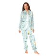 thumbnail image 2 of FORMRS Onesies Pajama for Adults Unisex Hoodie Winter Jumpsuit One Piece Sleepwear, Sizes S-2XL, Floral Easter, 2 of 7
