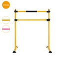 thumbnail image 4 of Ainfox Adjustable Double Ballet Barre Stretching Bar Free Standing Home Dancing Gym(Yellow), 4 of 7