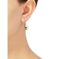 thumbnail image 4 of Brilliance Fine Jewelry 10K Yellow Gold Hollow Teardrop Dangle Earrings, 4 of 4