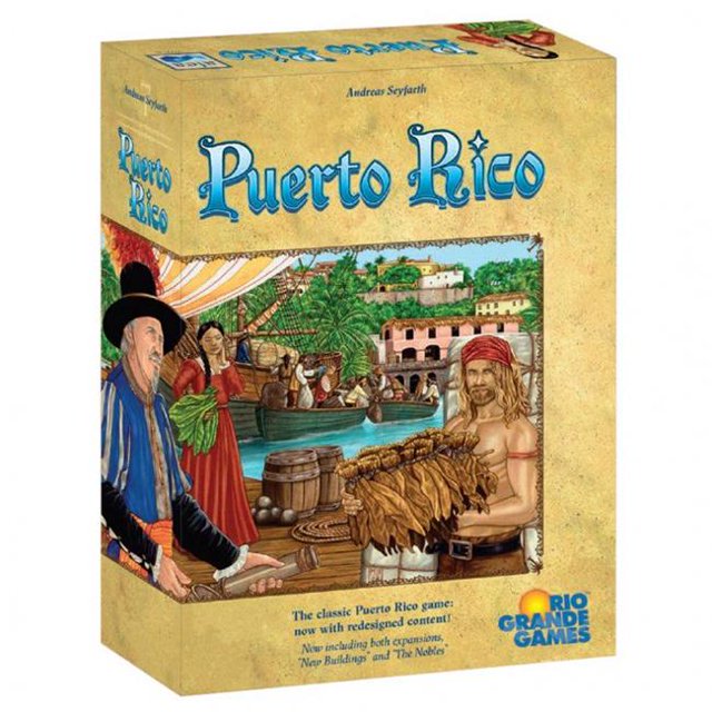 Rio Grande Games RIO569 Puerto Rico Deluxe Édition