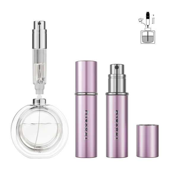 Perfume Atomizer Travalo ESSENTI PINK, 5 ml, para mujeres y hombres