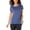 Koi Blue, variant on Ideology Womens Sleeveless Stitch T-Shirt