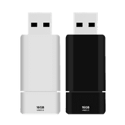 Gigastone USB 3.0 16GB Capless design - 2 Pack (2x16GB)