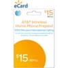 AT&T Mobility Prepaid Wireless Home Phone $15 (Email Delivery)
