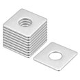 thumbnail image 1 of Unique Bargains Rondelle Carrée, Lot de 10 M14x40x40x2mm Rondelles Carrées en Acier Inoxydable 304, 1 of 5