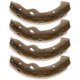 thumbnail image 2 of Golf Cart Accessories Replacement Brake Shoes for EZGO TXT Golf Cart 27943G01 70795G01 27943-G01 707, 2 of 5