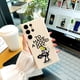thumbnail image 3 of Protección de moda: Funda de teléfono plateada de doble capa esmerilada con ilustración de moda para iPhone 15 Pro Max 14 13 12 Pro 11, 3 of 4