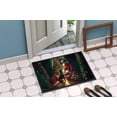 thumbnail image 4 of Doberman Pinscher and Santa Claus Doormat 27 in x 18 in, 4 of 5