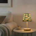 thumbnail image 5 of Ryvnso LED Bedside Table Lamp Dandelions Flowers Bedroom Desk Lamps Nightstand Lampshade S, 5 of 7