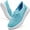 Blue, variant on Ecetana Women's Walking Shoes Slip-On Sneakers Mesh Breathable Casual Athletic Shoes